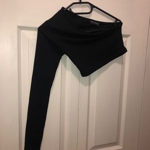 Cropped One Shoulder Top